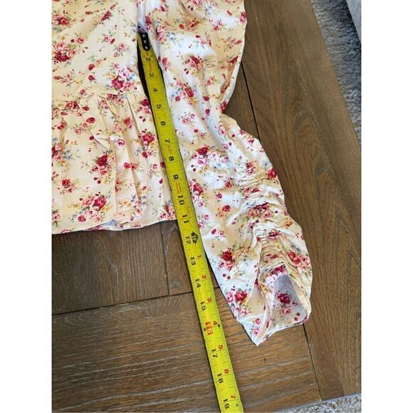 Tuckernuck Hyacinth House - Clemons Long Sleeve Puff Blouse Women’s Size Small - Picture 13 of 13